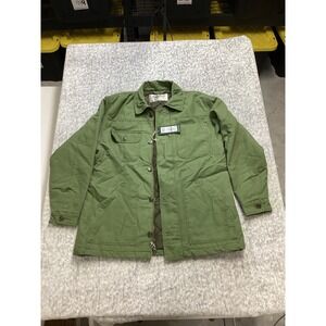 Alpine Design Womens Quilted Lined Chore Coat Lush Olive Green ADW24700 Med NWT‎
